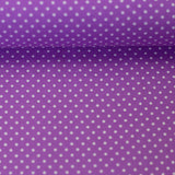 Poplin Judith Tupfen lila 2mm