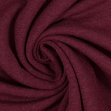 French Terry Maike meliert bordeaux