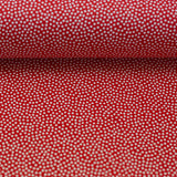 Poplin Dotty hellrot weiß 2mm