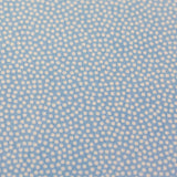 Baumwolle dotty hellblau
