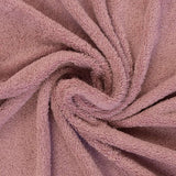 Frottee altrosa uni