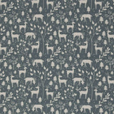 Baumwolljersey Mini Winter rauchblau
