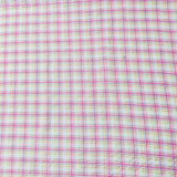 Seersucker pink grün kariert