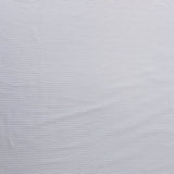 Baumwolle gestreift weiß / blau