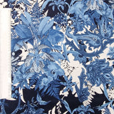 Cotton Twill Print Blue