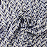 Baumwolle blue Zick
