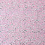 Baumwolle rosa mit Ranken