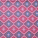 Strick rosa blau
