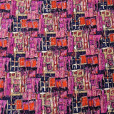 Mesh pink patchwork