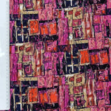 Mesh pink patchwork