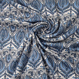 Baumwolle blue Ornamente