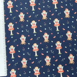 Baumwolle Poplin Erdbeerfee