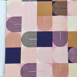 Baumwolle Satin Kilian rosa