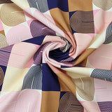 Baumwolle Satin Kilian rosa