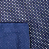 Baumwolle navy dot