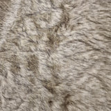 Fellimitat Wolf braun / schwarz
