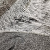 Fellimitat Waschbär / Racoon grau / schwarz