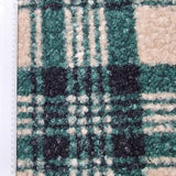 Boucle / Mantelstoff grün / schwarz