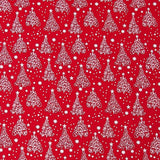 Baumwolle rot Weihnachtsbäume