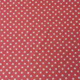 Baumwolle Poplin rote Sterne