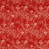 Baumwolle rote Ranken