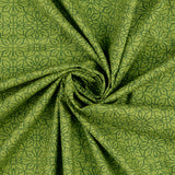 Baumwolle Green flower