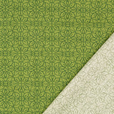 Baumwolle Green flower