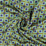 Viskose Satin circle