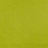 Baumwolle Poplin minimal daisy grün
