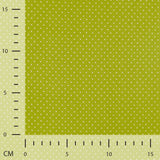 Baumwolle Poplin minimal daisy grün