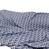 Baumwolle blue Zick