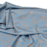 Viskose blue Rose