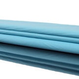 Popelin aqua blau