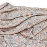 Strick melange rose