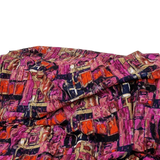 Mesh pink patchwork