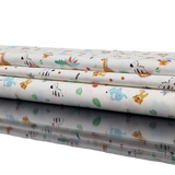 Baumwolle Poplin Animal Zoo