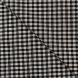 Baumwolle Poplin karo schwarz