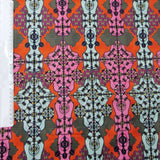 Baumwoll Satin Ornamente pink