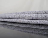 Viskose Druck blau creme Strichcode