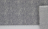 Viskose Druck blau creme Labyrinth
