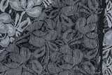 Elastische Spitze grau